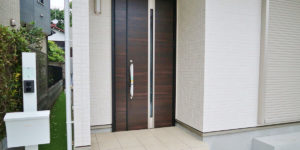明石・神戸市西区で玄関のリフォーム